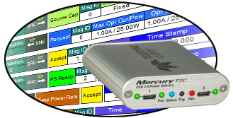 Mercury T2C USB Protocol Analyzer